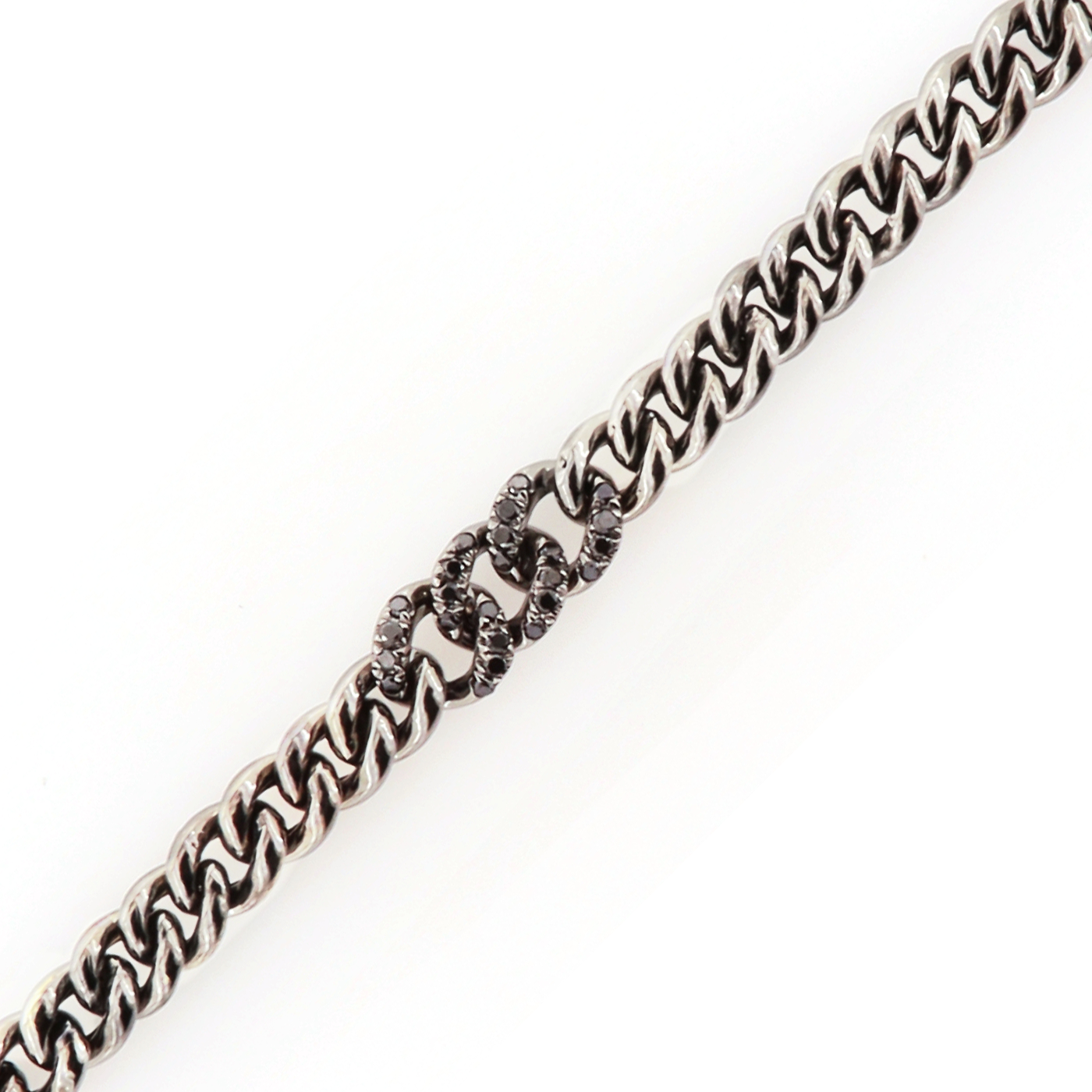 Motivi Black Rodhium White Gold w/ Black Diamond