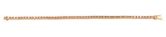 Perfezione Rose Gold Tennis Bracelet w/ Brown Diamond