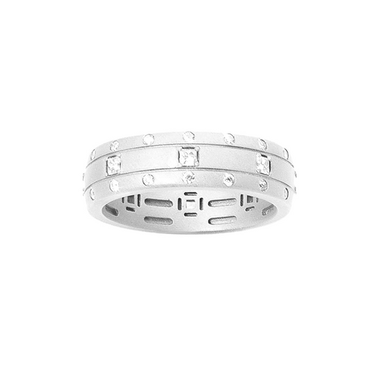 Desiderio White Gold Ring w/ Diamonds